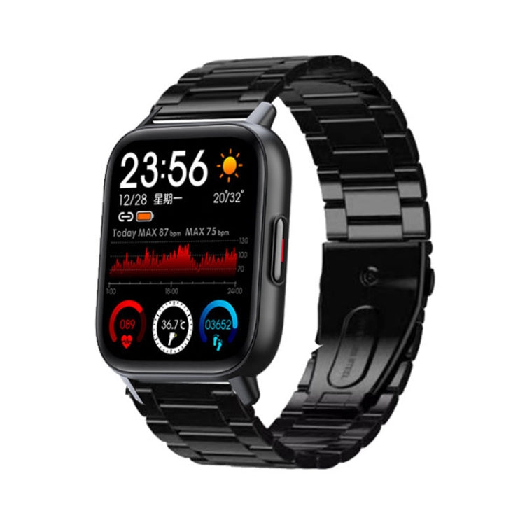 QS16Pro 1.69-Inch Health Monitoring Waterproof Smart Watch, Supports Body Temperature Detection