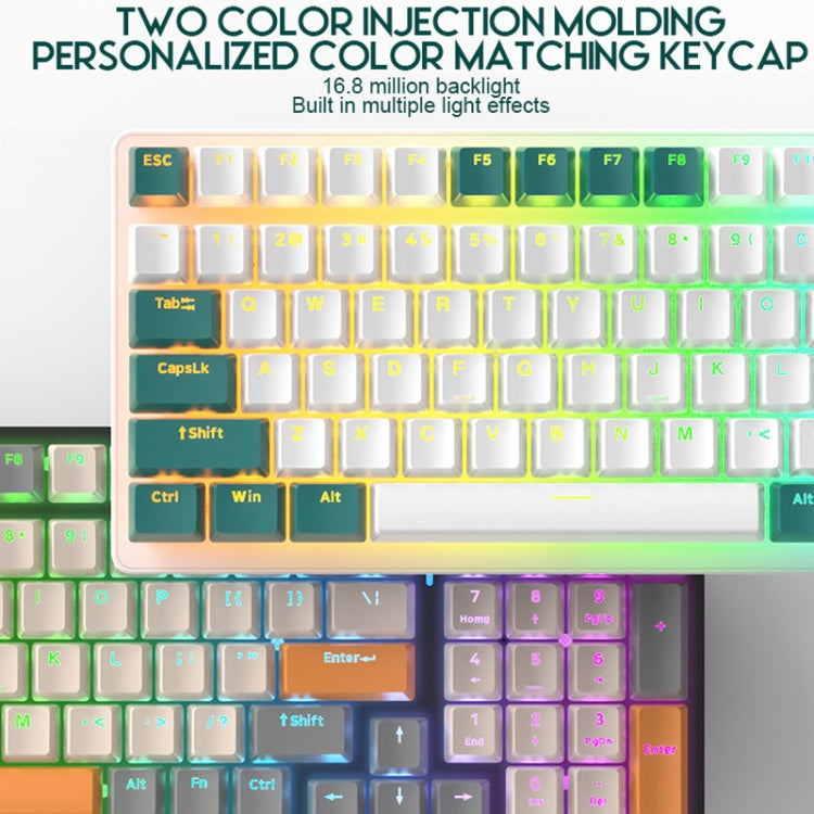 ZIYOU LANG  K3 100 Keys Game Glowing Wired Mechanical Keyboard, Cable Length: 1.5m, Style:, K3 Micro Light Version Green Axis, K3 Micro Light Version Red Axis, K3 Water Green Version Green Axis, K3  Water Green Version Red Axis, K3 Bee Version Red Axis