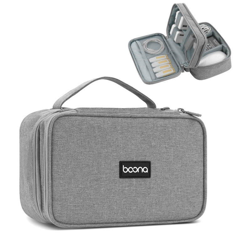 Baona Multifunctional Earphone Data Cable Digital Storage Bag, Spec: