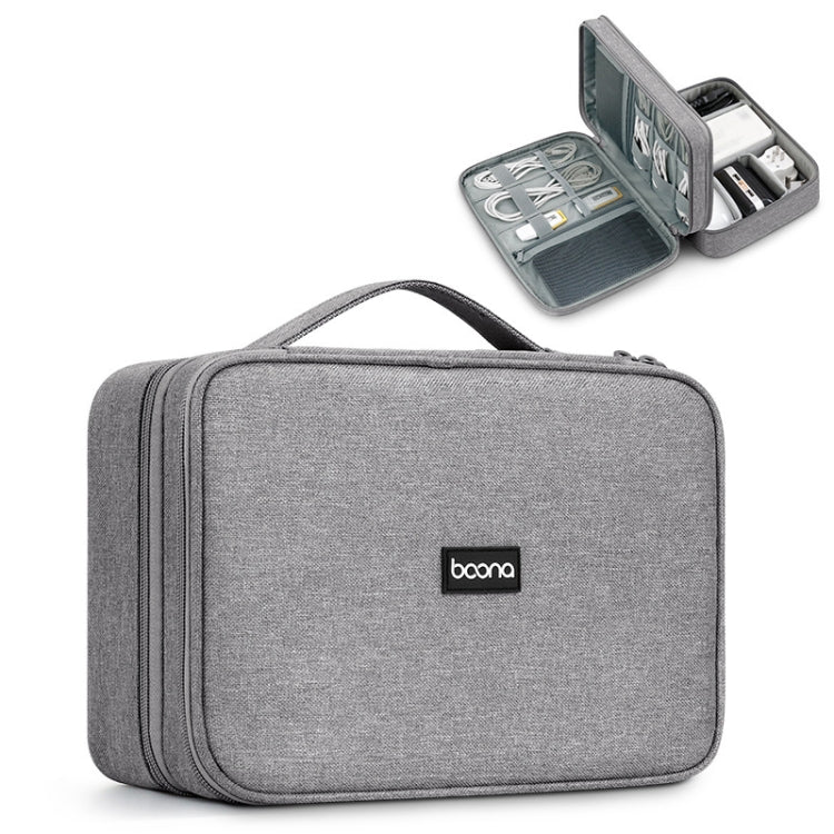 Baona Multifunctional Earphone Data Cable Digital Storage Bag, Spec: