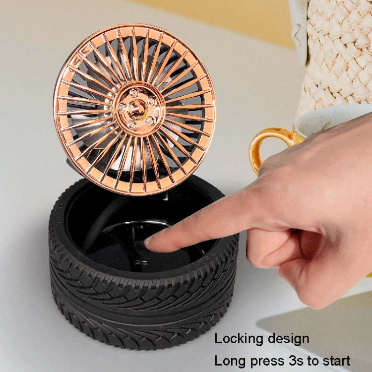 KD195 Electroplating Modification Small Fan Retro Wheel Fan