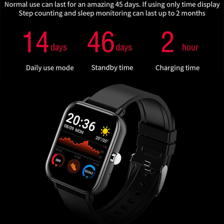 H10 1.69 inch Screen Bluetooth Call Smart Watch, Support Heart Rate/Blood Pressure/Sleep Monitoring