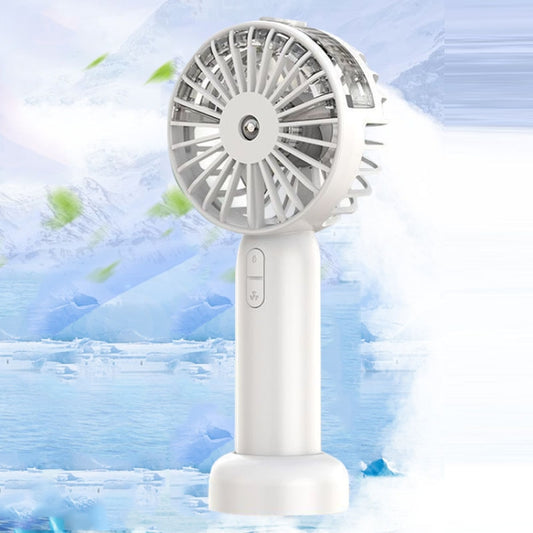 Handheld Spray Fan USB Portable Outdoor Mini Desktop Cold Air Humidification Fan