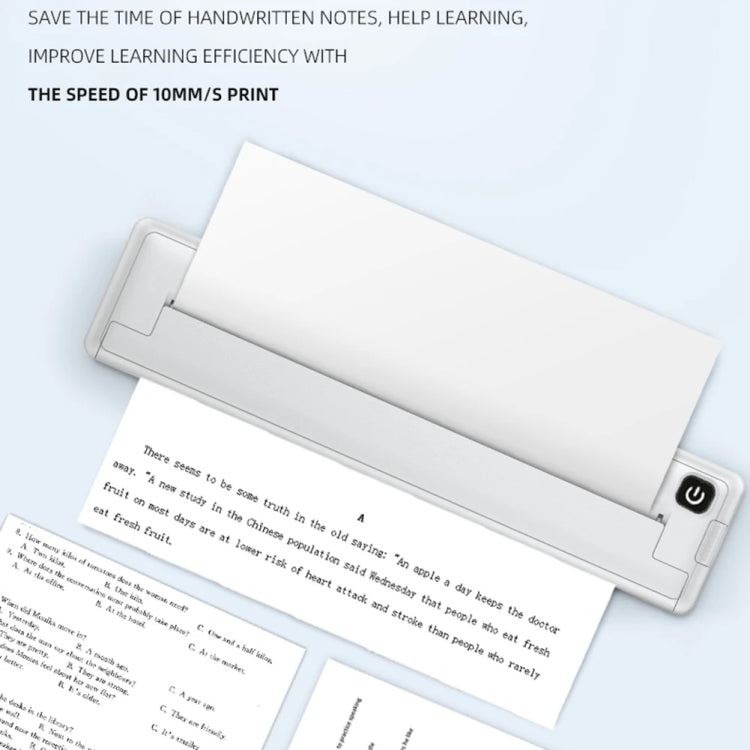 Small A4 Home Office Portable Inkless Printing Thermal Paper