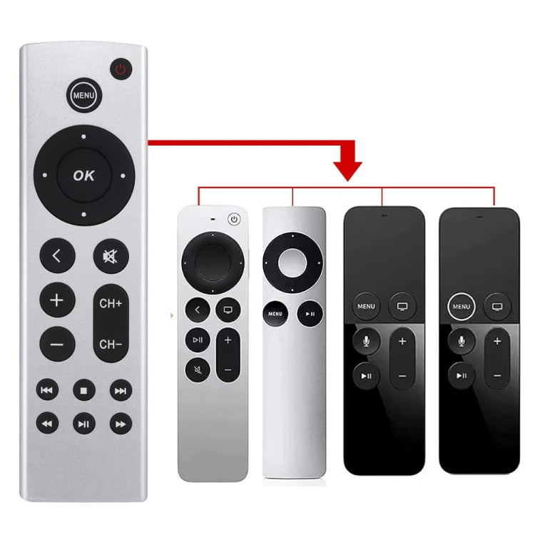 For Apple TV Remote Control 4K / HD A2169 A1842 A1625 Without Voice