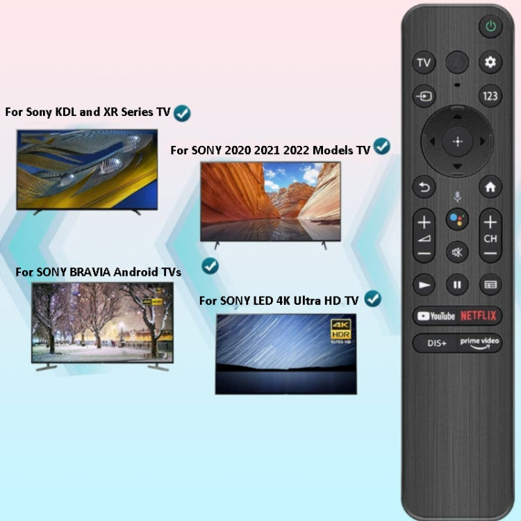 RMF-TX800U Bluetooth Voice Remote Control For Sony KDL And XR /4K BRAVIA TV