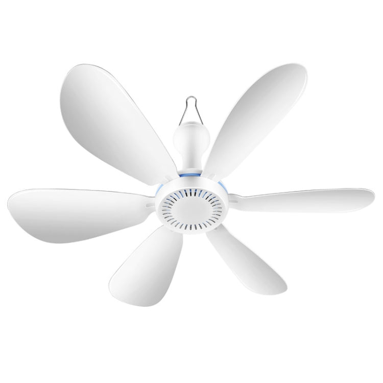 USB Home Dormitory Mute High Wind Power Mini Fan Six Blade Small Ceiling Fan