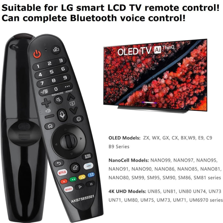 For LG TV Bluetooth Handheld Infrared Voice Multi-Function Remote Control