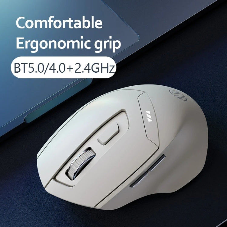 Inphic DR6 2.4G Wireless + Bluetooth 5.0/4.0 Tri-mode Charging Mute Office Gaming Computer Mouse