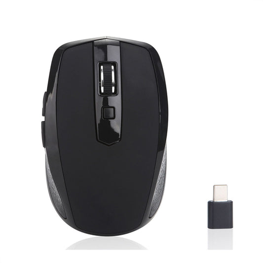 6-Keys Type-C/USB-C Laptop Office Game Silent Wireless Mouse