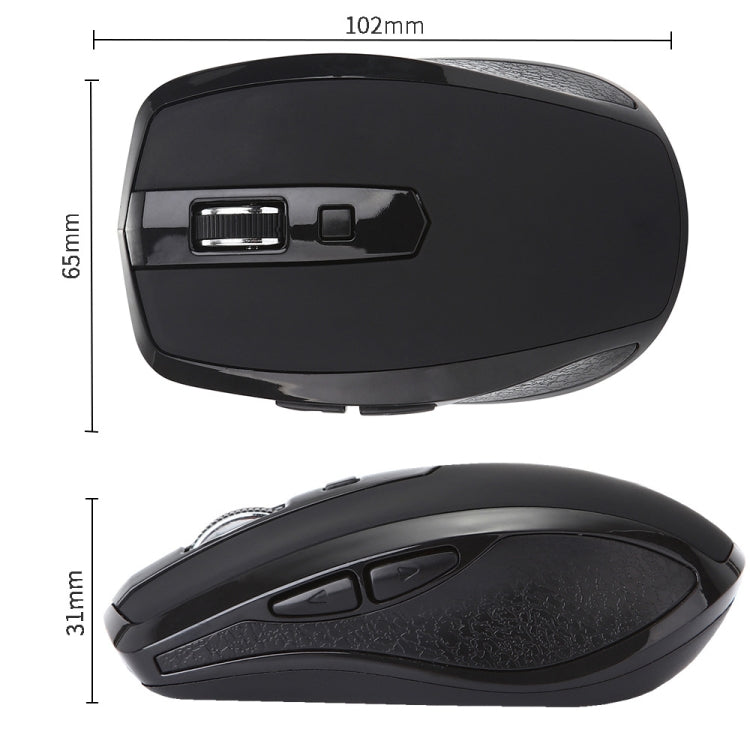 6-Keys Type-C/USB-C Laptop Office Game Silent Wireless Mouse