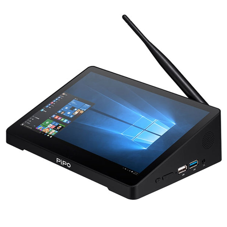 Windows 10 Intel Celeron J4125 Quad Core up to 2.7GHz, Support WiFi & BT & TF Card & HDMI & RJ45, US Plug, H10PRO 8GB+128GB