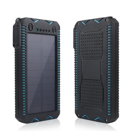 Dual USB Port Solar Mobile Power Bank Large Capacity Outdoor Emergency Fast Charging Mobile Power Bank 10000 mah
