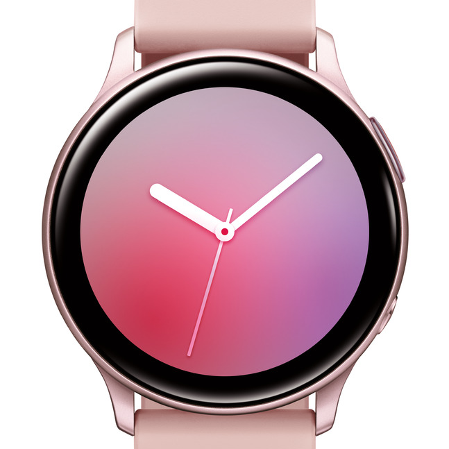 SAMSUNG Galaxy Watch Active 2 Aluminum Smart Watch BT (40mm) - Pink Gold - SM-R830NZDAXAR