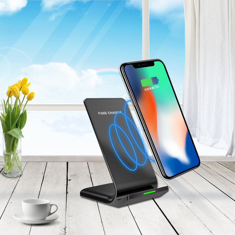 Mobile Phone Wireless Charger 10W Fast Charging Stand Free Shipping - GALAXY PORTAL