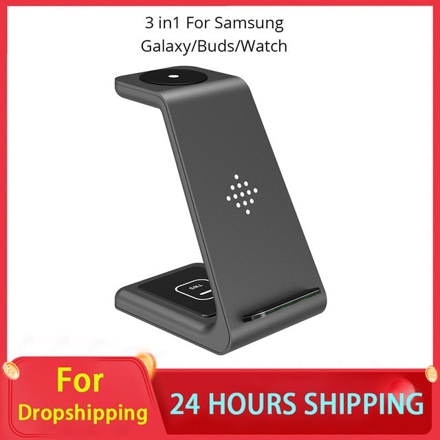 3 in1 Wireless Charger Stand for iPhone