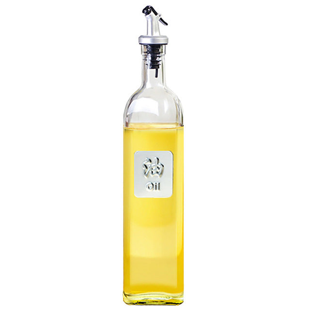 Glass Kitchen Oil Bottle Tools Accessories