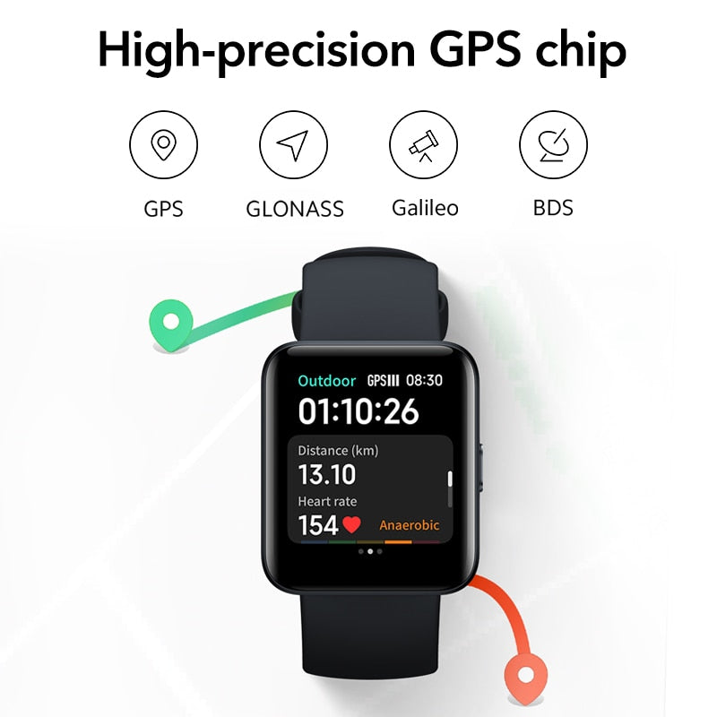 Global version Xiaomi Redmi Watch 2 lite Smart Watch Bluetooth Mi Band 1.55&quot; HD GPS Smartwatch Blood Oxygen sport Bracelet
