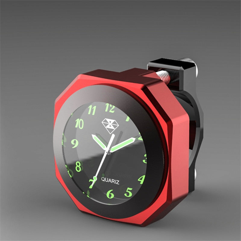 SPIRIT BEAST Motorbike Clock Parts Scooter Decorative Hour Bell Waterproof Electronic Bell Watches Sports