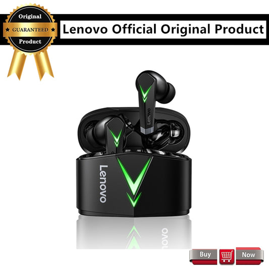 New Lenovo Wireless Earphone TWS Gaming Earbuds Bluetooth 5.0 Low Latency Sports Headset with Mic HIFI 3D Stereo Bass LP6