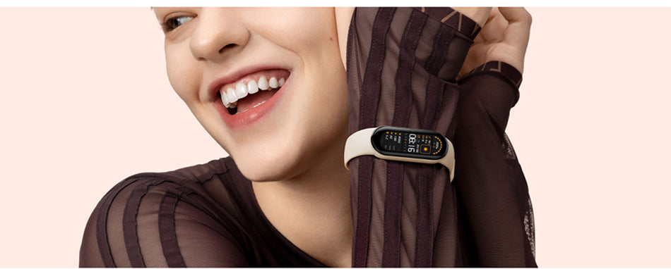 Xiaomi Mi Band 6 Smart Bracelet 1.56 AMOLED Display Blood Oxygen Fitness Traker Heart Rate Bluetooth Waterproof Miband 6