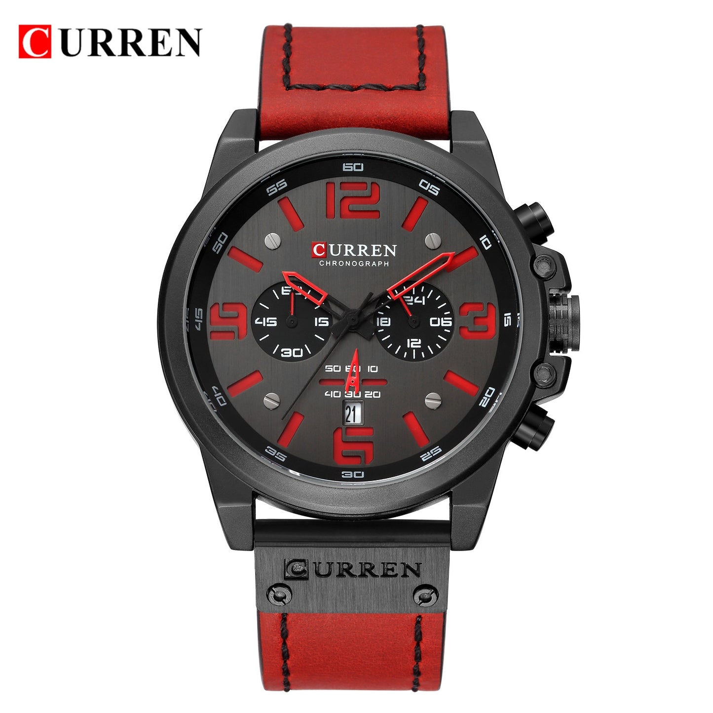 Newest Men Watches CURREN Top Brand Luxury Quartz Mens Wristwatches Leather Military Date Male Clock Relogio Masculino