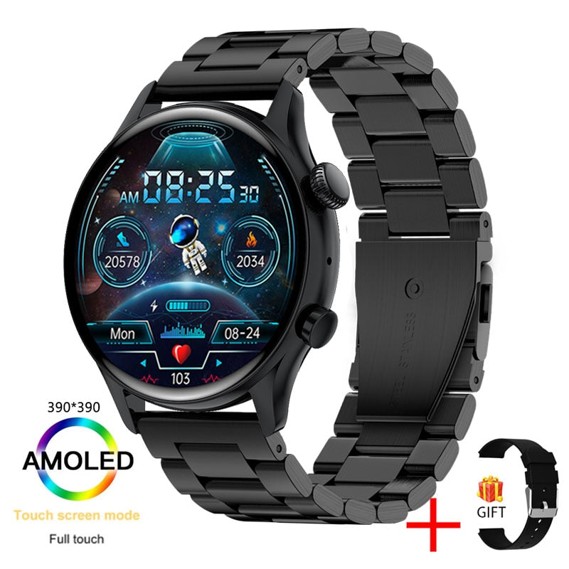 2022 NFC Smartwatch Men AMOLED 390*390 HD Screen Always display the ti –  GALAXY PORTAL