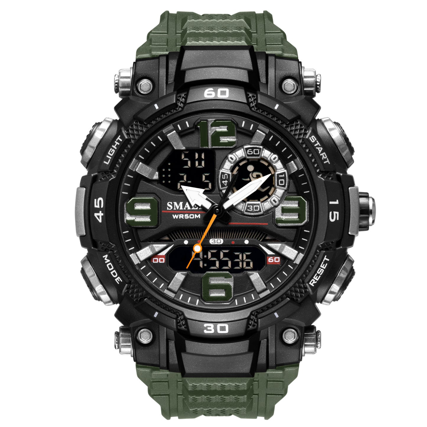 Men's Trendy Waterproof Fashion Leisure Outdoor Sports Watch Free Shipping - GALAXY PORTAL