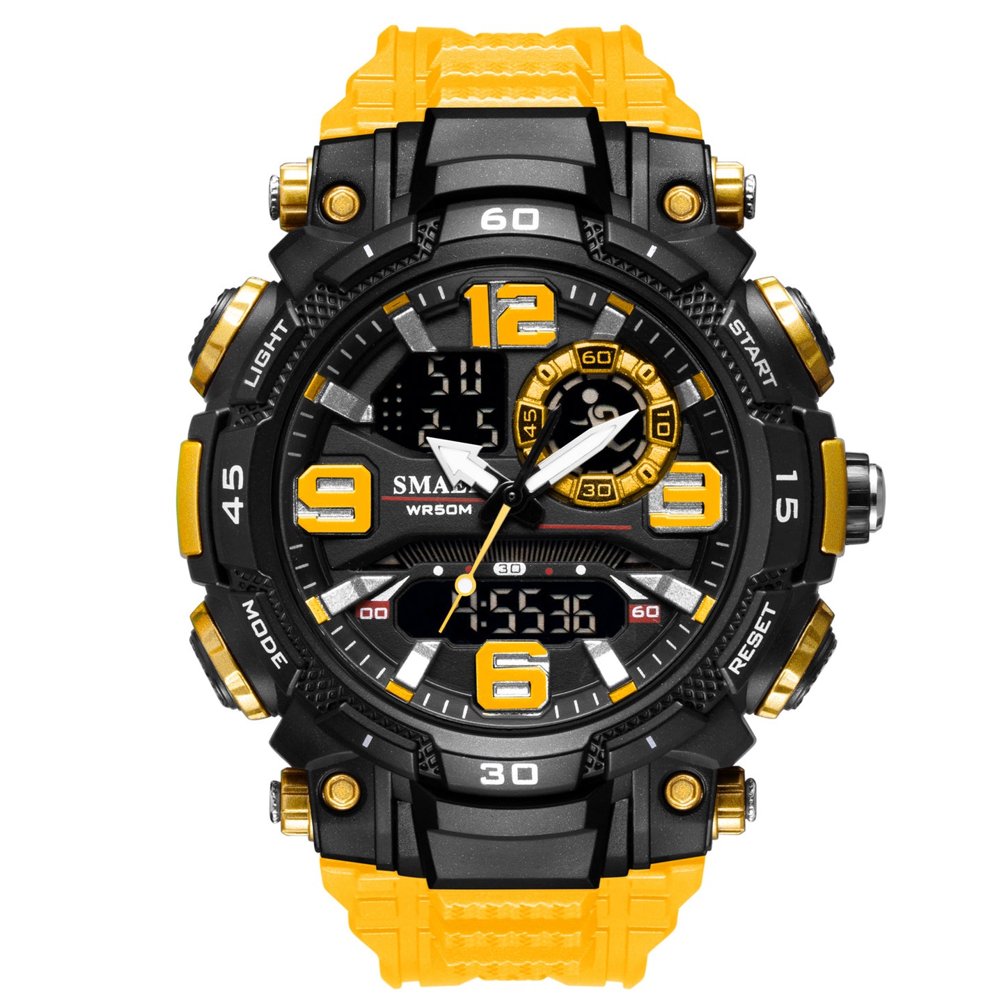 Men's Trendy Waterproof Fashion Leisure Outdoor Sports Watch Free Shipping - GALAXY PORTAL