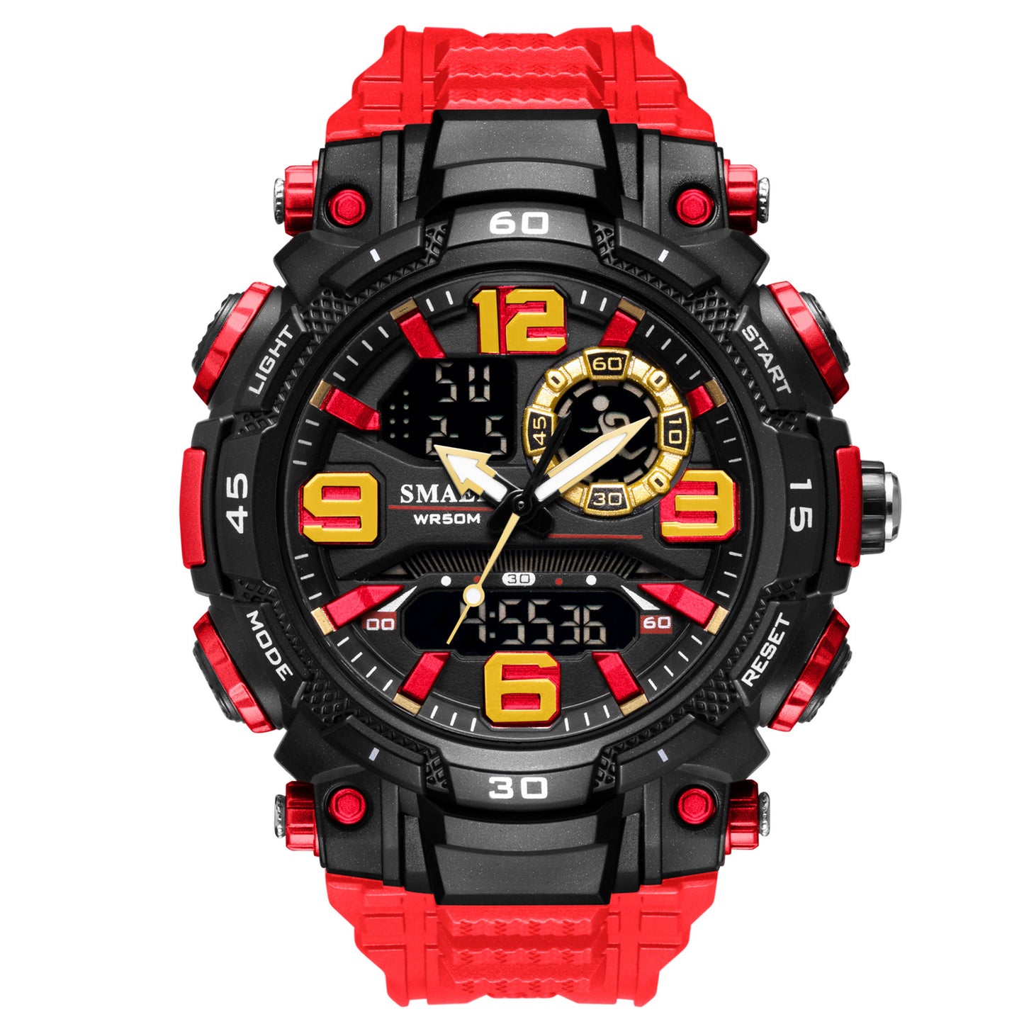 Men's Trendy Waterproof Fashion Leisure Outdoor Sports Watch Free Shipping - GALAXY PORTAL