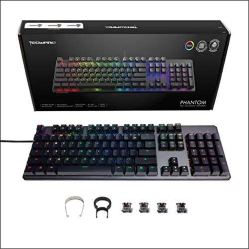 Phantom Mechanical LED Gaming Keyboard Free Shipping Worldwide - GALAXY PORTAL