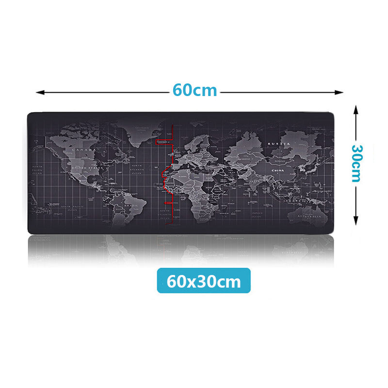 ZUOYA Hot Sell Extra Large Mouse Pad Old World Map Gaming Mousepad Anti-slip Natural Rubber with Locking Edge Gaming Mouse Mat - GALAXY PORTAL