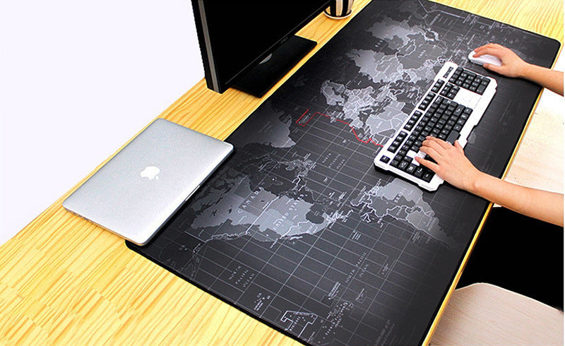ZUOYA Hot Sell Extra Large Mouse Pad Old World Map Gaming Mousepad Anti-slip Natural Rubber with Locking Edge Gaming Mouse Mat - GALAXY PORTAL