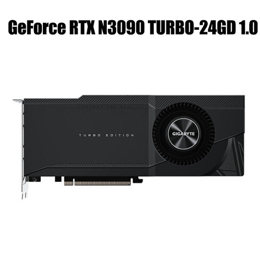 For Gigabyte GeForce RTX 3090 TURBO 24G Mining Graphics Card GeForce RTX 3090 GDDR6X PCI Express 4.0 16X Mining video Card Fan - GALAXY PORTAL
