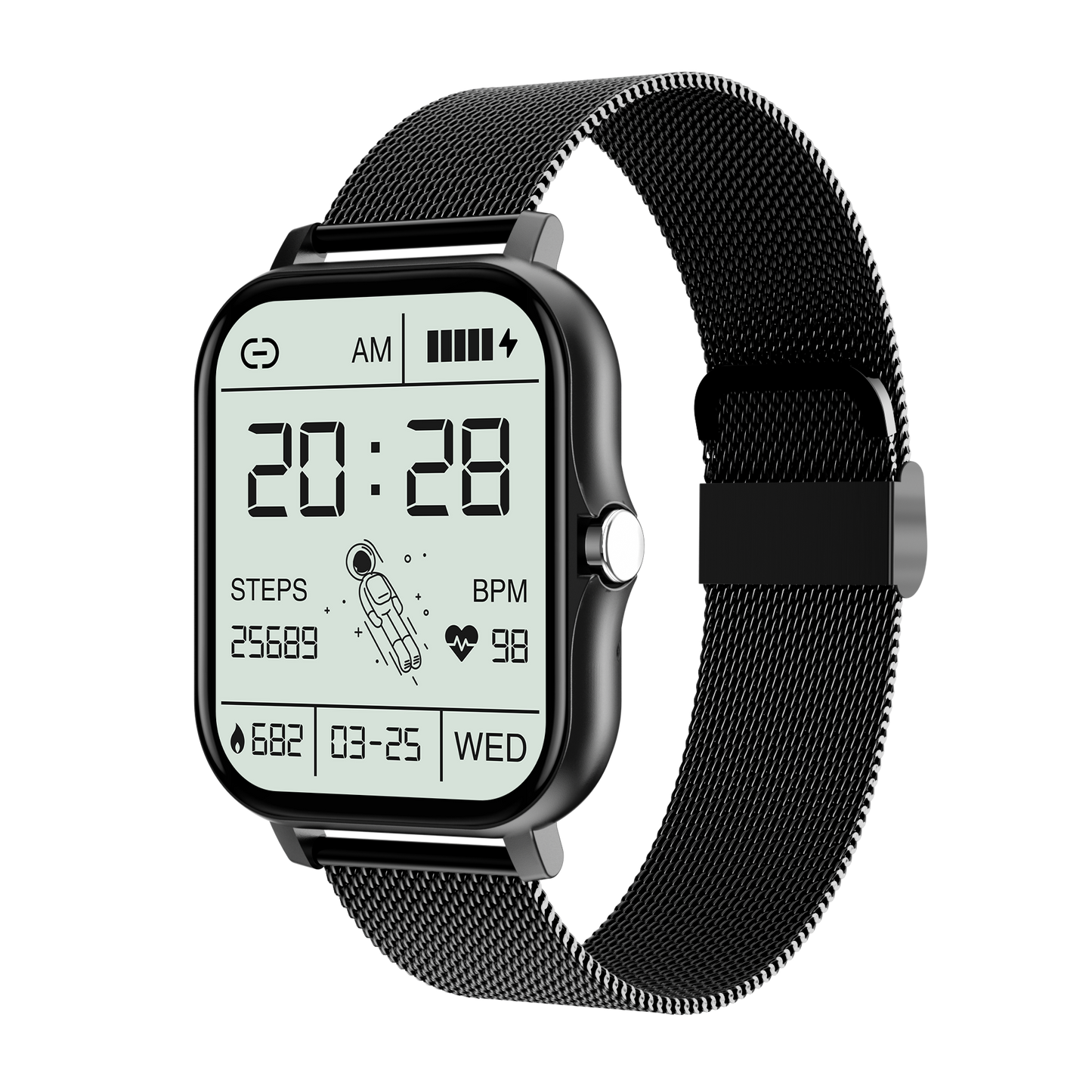 2022 Smart Watch Fitness Clock Sport Heart Rate Monitor Bluetooth Phone Calls - GALAXY PORTAL