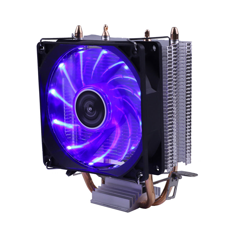 Efficient Cooling CPU Cooler Fan 3pin For Intel LGA 1150 1151 1155 1156 775 1200 AMD AM3 AM4 Quiet Ventilador Silent Radiator - GALAXY PORTAL